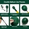 Emerald Green & Gold Balloon Garland – Double Stuffed Dark Green & Metallic Gold Balloons for Birthday, Baby Shower & Wedding